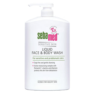 SEBAMED Face & Body Wash 1 litre