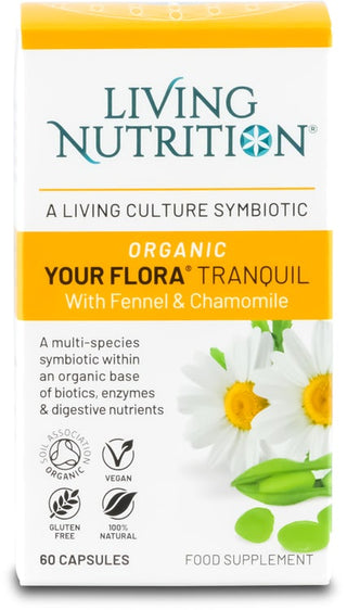Organic Tranquil with Fennel and Chamomile 60 capsules