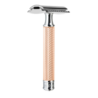 MÜHLE Traditional Safety Razor (Closed Comb) Rose Gold