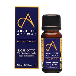 ABSOLUTE AROMAS Organic Rose Otto 3% 10ml