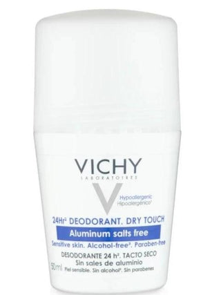 VICHY Dry Touch Roll-On Deodorant For Sensitive Skin 24Hr 50ml