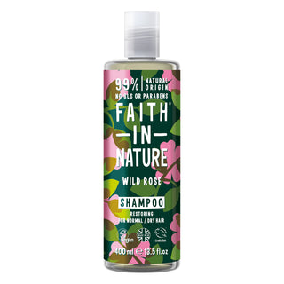 FAITH IN NATURE Wild Rose Restoring Shampoo 400ml
